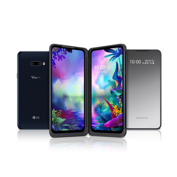 LG전자가 하반기 전략 스마트폰 LG V50S ThinQ를 공개했다