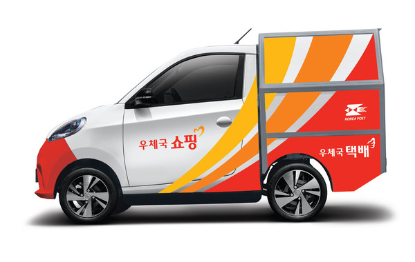 우정사업본부 우체국집배용 차량으로 선정된 쎄미시스코 SMART EV D2C