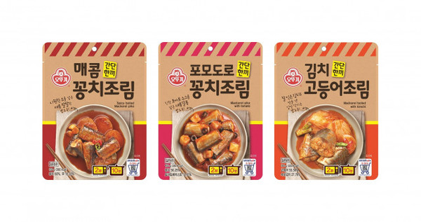 오뚜기가 맛있는 생선조림을 간편하게 즐기는 간단한끼 생선조림 3종을 출시했다