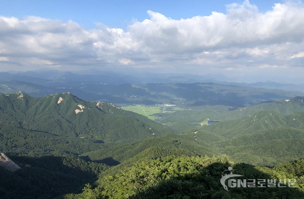 금원산 전경