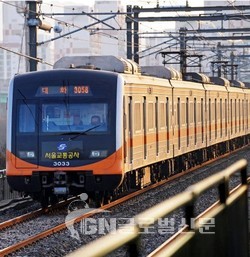 KTCS-M 신호시스템이 적용될 서울 3호선 열차
