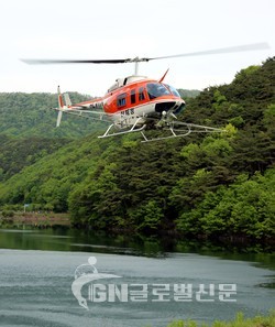 산림청 청양산림항공관리소, 소나무재선충병 항공예찰 헬기지원