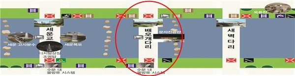 모의훈련 위치도