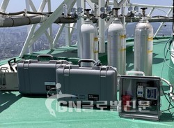 남산 타워 온실 가스 관측 장비(서울대 운영)