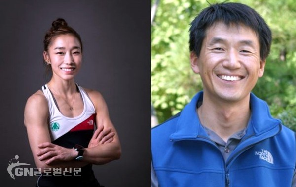 오는 15일(금) 개최되는 '2021 체육발전 유공자 포상 전수식 및 제59회 대한민국 체육상' 시상식에서 김자인 선수와 산악인 故이현조가 청룡장과 거상장을 수여받는다. 사진 왼쪽이 김자인 선수, 오른쪽이 산악인 故이현조. (제공= 대한산악연맹)