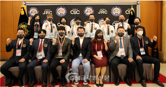 서울디지털온라인줄넘기대회 조직위원회 단체사진