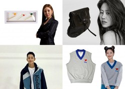 송가인, 고현정(사진 제공: JTBC, 위스타트), 정해인(사진 제공: FNC엔터테인먼트), 김유정(사진 제공: FILA)