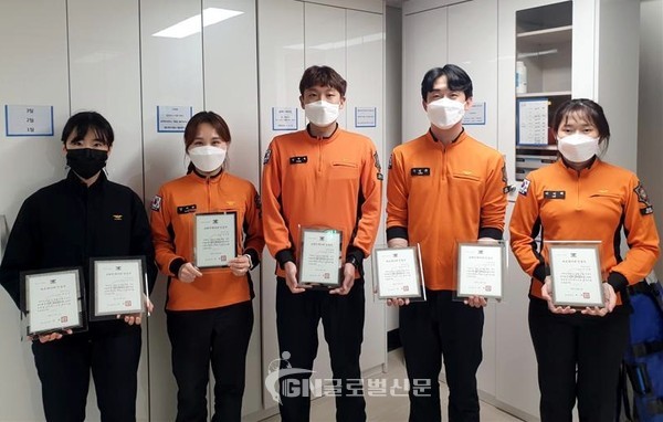 2, 3분기 중증세이버 수여 관련 사진