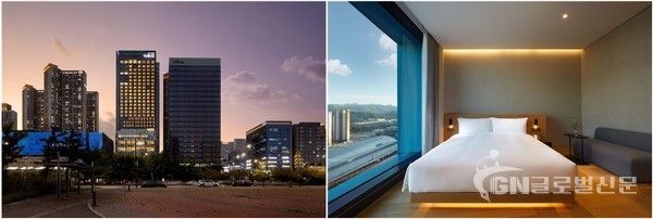 광명시 소재 테이크 호텔 전경 / 객실 사진