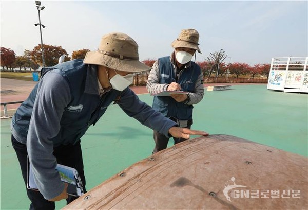 2021년도 한강공원 자원봉사 활동사진