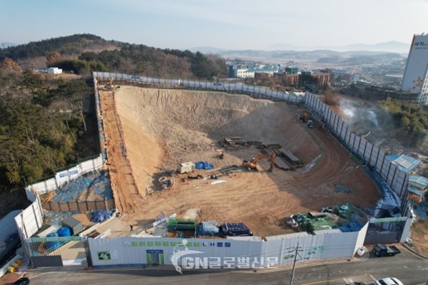 영광군이 2023년 하반기 준공 목표로 300호의 공공임대주택을 공급할 방침이다. [사진=영광군 제공]
