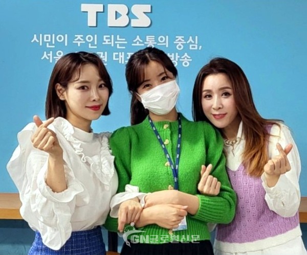 TBS라디오 방송화면 캡처 ﻿이하린, 김상아, 최연화﻿