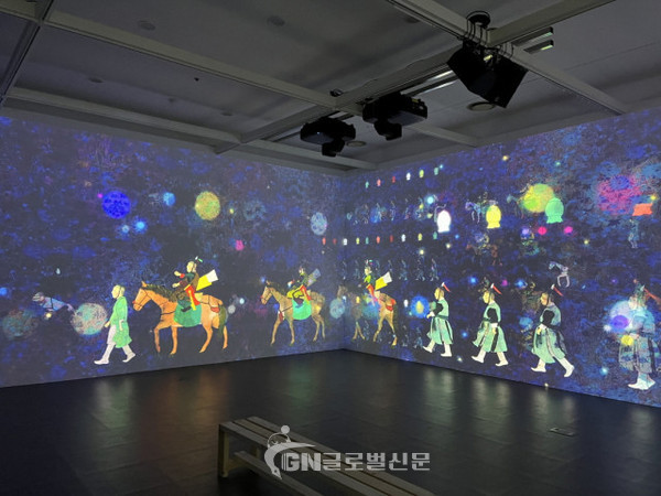 2022 정조효문화제·정조대왕능행차 디지털 실감영상 ‘왕의 행차, 백성과 함께하다’가 동탄아트스퀘어에서 진행된다