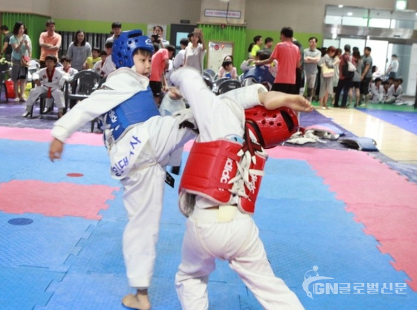 제17회 구청장기 및 제1회 동작구협회장기 태권도대회 사진