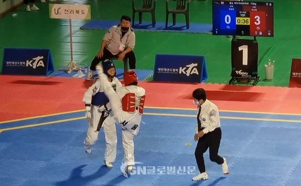 여자 19세 이하 -73kg 겨루기 경기