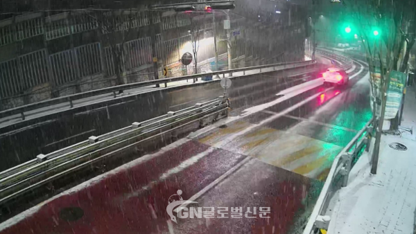 도로열선 설치사진