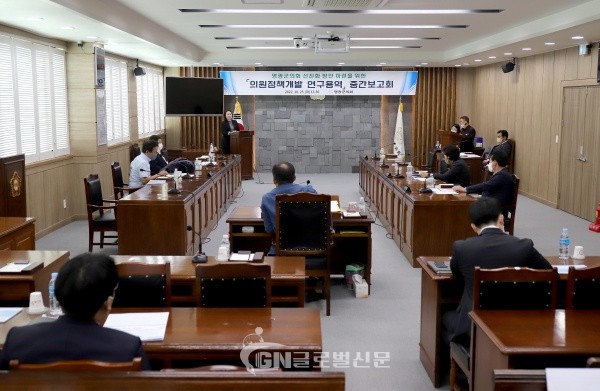 의원정책개발 연구용역 중간보고회