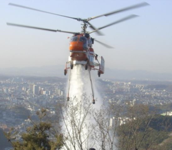 소방헬기 산불 진화