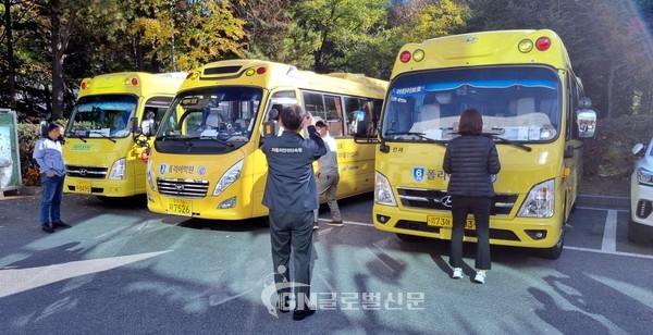 어린이통학버스 합동점검 현장