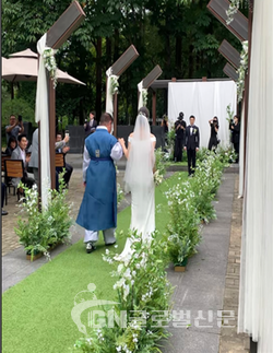 꽃길결혼식 전경사진