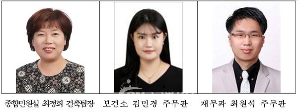 영광군 하반기 우수공무원 선정