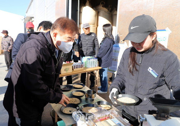 영광군, 2022년산 공공비축미곡·시장격리곡 15,500톤 매입 완료)