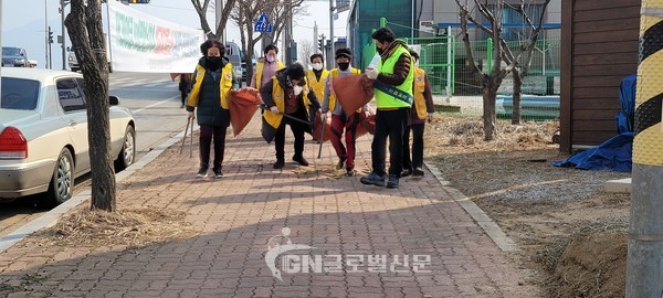 대산면 국토대청결운동