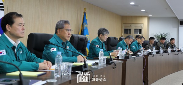 조태용 국가안보실장은 긴급 NSC 상임위원회 회의를 주재했다.