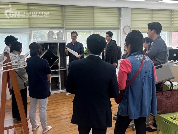 경기도교육청 시민감사관과 함께 ′학교 미세먼지 대응 강화사업′ 성과감사 시행(감사관) 2024년 상반기 성과감사 현장사진2
