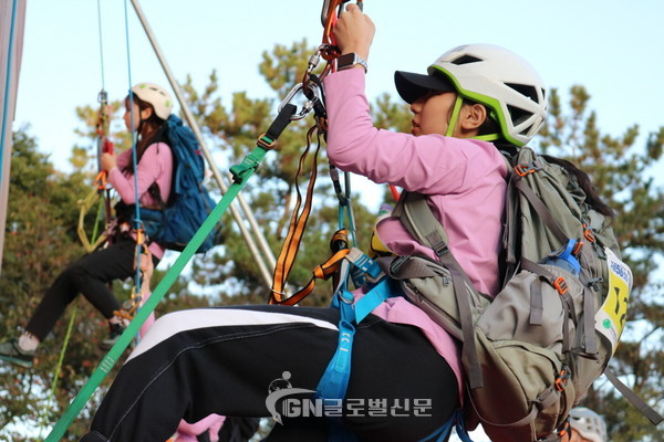 제56회 대통령기 전국 등산대회 장면. (제공= 대한산악연맹)
