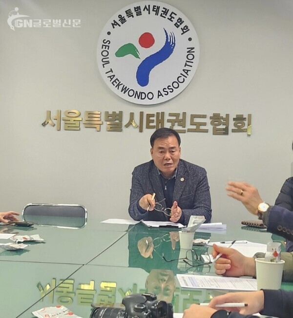 서울특별시태권도협회 이자형 회장