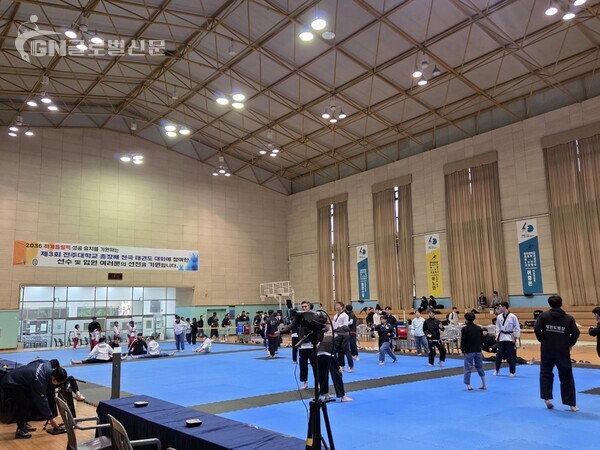  사진 - 전주대학교 총장배 전국태권도대회 장면 [전주대학교 제공]