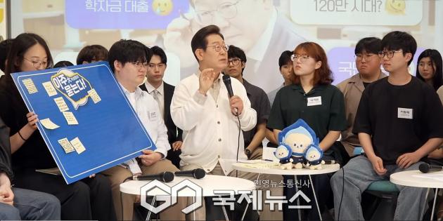 [6·3대선 D-8] 이재명, 경기 수원 등 집중 유세  